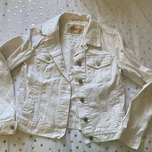 Vintage White jean jacket
